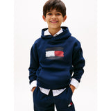 Tommy Hilfiger Dark Night Navy Flag Hoodies