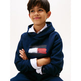 Tommy Hilfiger Dark Night Navy Flag Hoodies