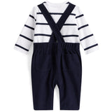 Tommy Hilfiger Dark Night Navy Baby Cord Dungaree Sett