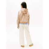 Tommy Hilfiger Malted Milk Tonal Crest Hoodies