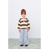 TinyCottons Dusty Yellow Stripes Pikétröja Sleeve T-Shirt