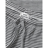 Mads Nørgaard Black/Vanilla Ice 2X2 Bomull Stripe Verona Byxor