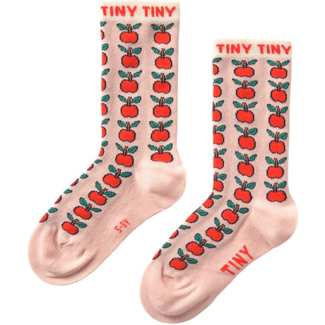TinyCottons Wild Rose Apples Medium Strumpor