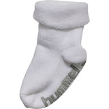 Hummel White Mini Non Slip Strumpo