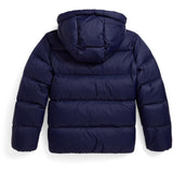 Polo Ralph Lauren Newport Navy W White Pp Girl Bomber Jacka