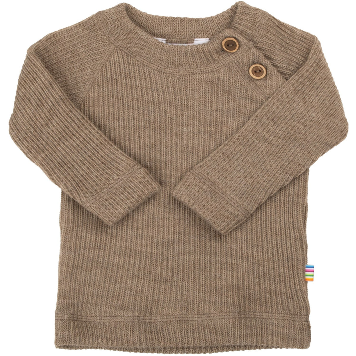 Joha Beige Melange Blus M/Lange Ärmar