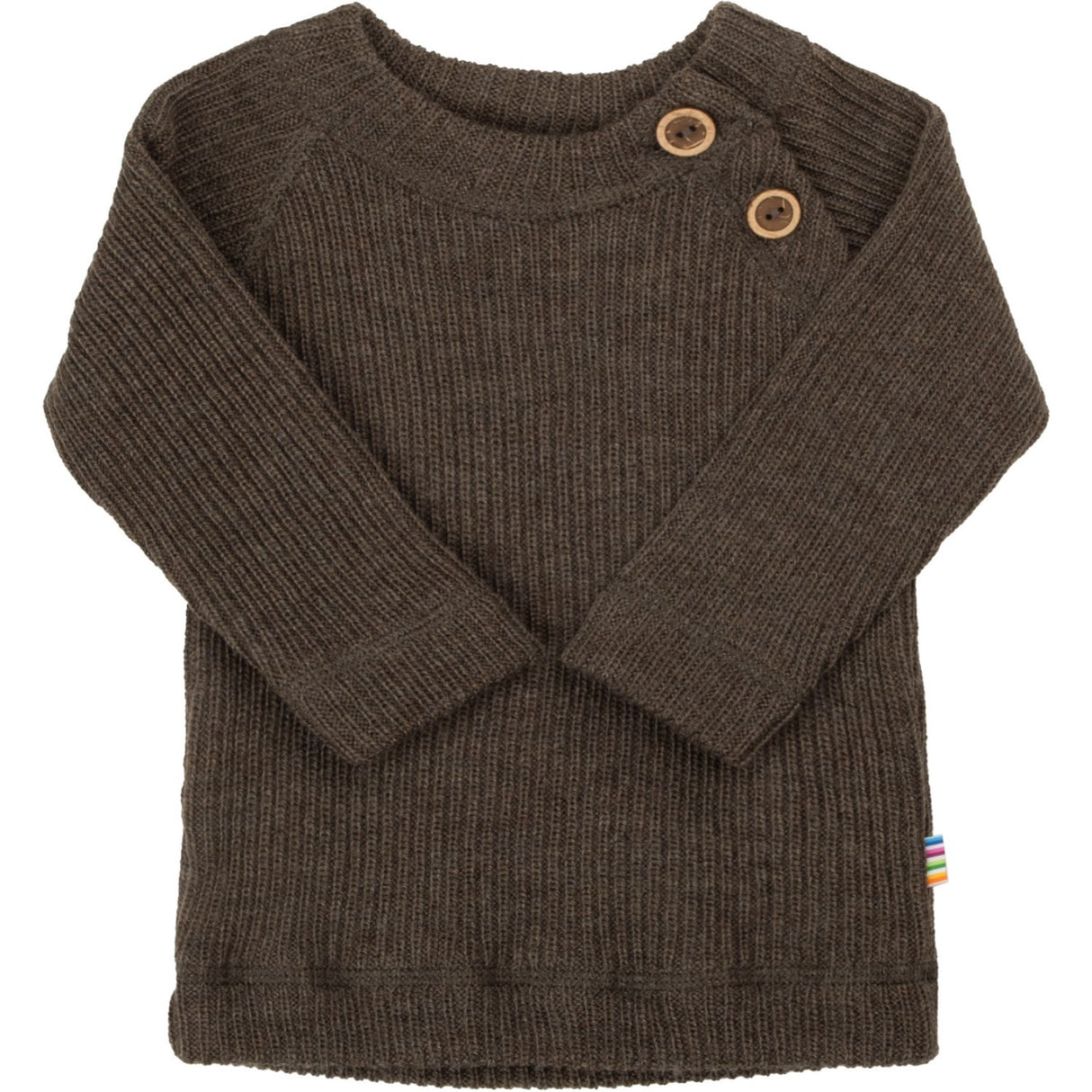 Joha Brown Melange Blus M/Lange Ärmar