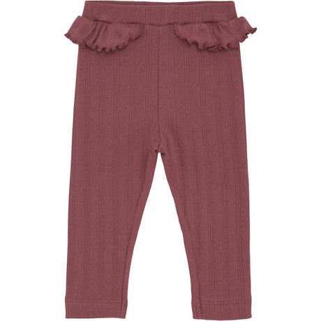 En Fant Roan Rouge Leggings Pointelle