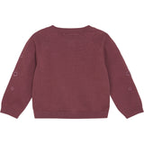 En Fant Roan Rouge Cardigan Stickad