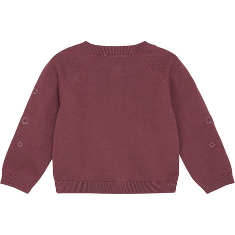 En Fant Roan Rouge Cardigan Stickad