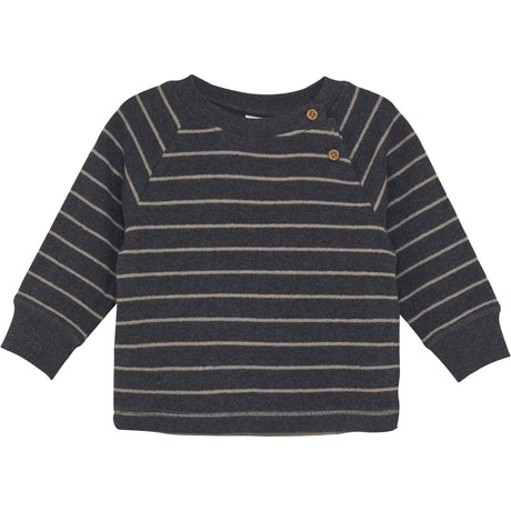 En Fant Ebony Sweatshirt Ls Stripe