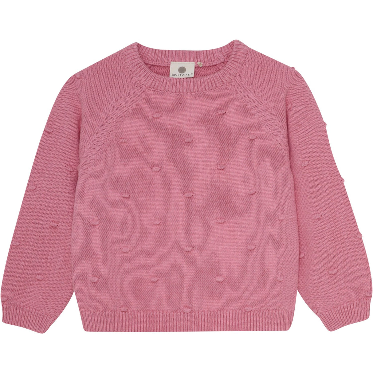 En Fant Confetti Pullover Stickad W. Ull