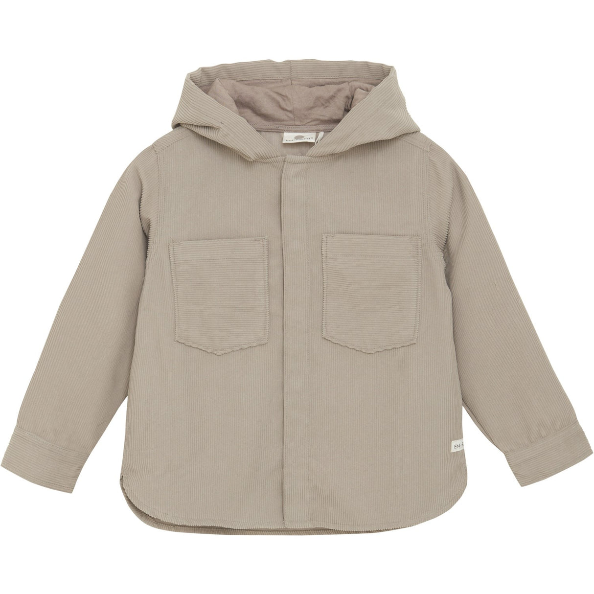 En Fant Fungi Skjorta W. Huva Corduroy