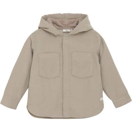En Fant Fungi Skjorta W. Huva Corduroy