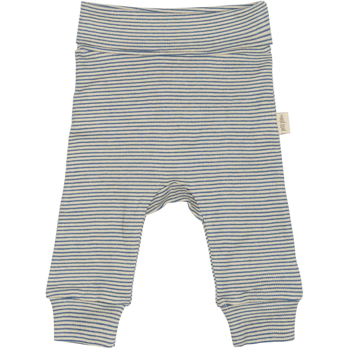 Petit Piao True Navy/Dark Off White PPDian Fold Leggings Stripe NOOS