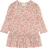 Petit Piao Autumn Anemon Klänning L/S Gather Printed