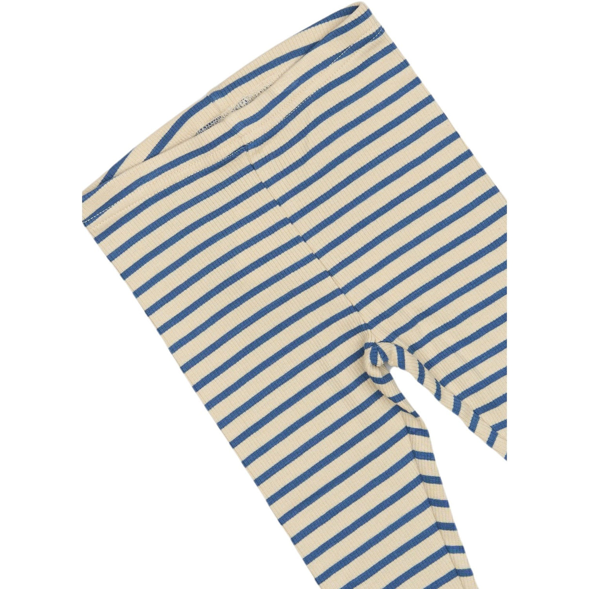 Petit Piao True Navy/off White Legging Modal Striped