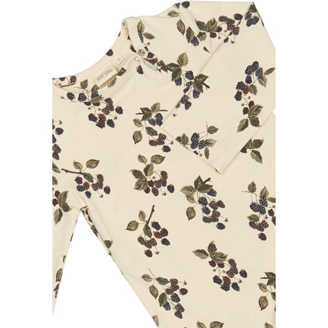 Petit Piao Black Berry Body L/S Printed