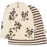 Petit Piao Black Berry Beanie Mössa 2 Pack