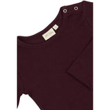 Petit Piao Dark Grape T-shirt L/S Modal