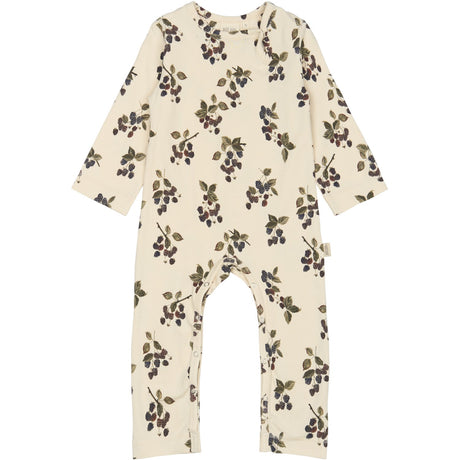 Petit Piao Black Berry Byxdress L/S Printed