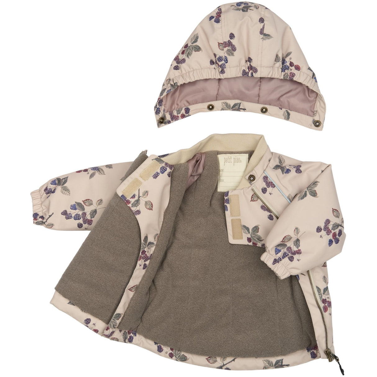 Petit Piao Blackberry AOP PPDard Winter Jacka