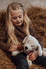 av Astrup Plyschhund med valpar