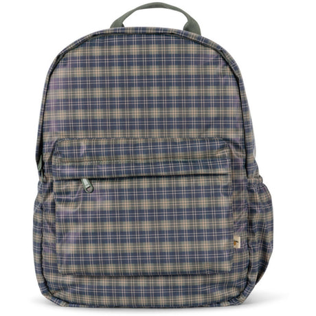 Konges Sløjd Laurel Blue Check Rainy Kids Ryggsäck Midi