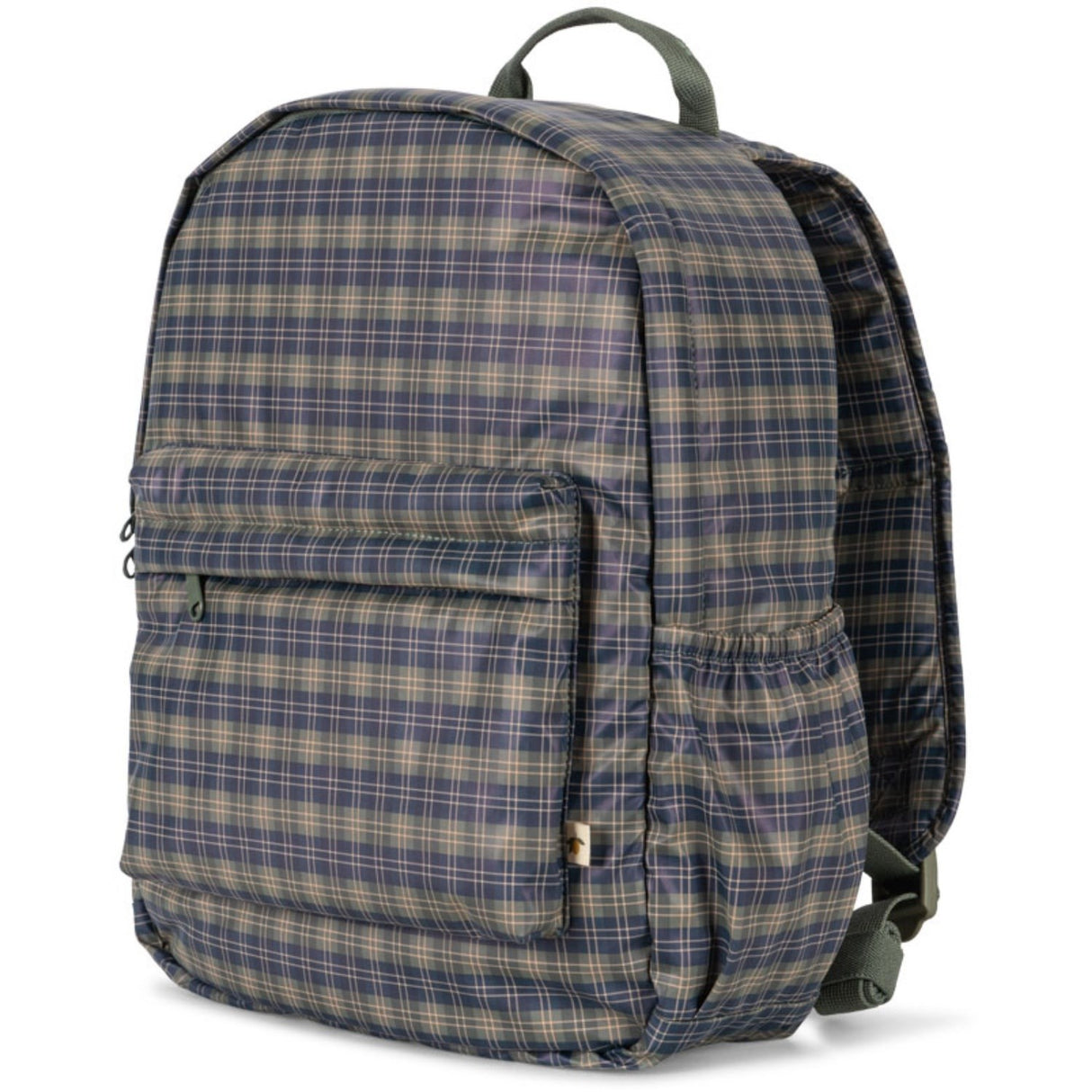Konges Sløjd Laurel Blue Check Rainy Kids Ryggsäck Midi