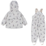 Konges Sløjd Sailor Check Rainy Palme Sett