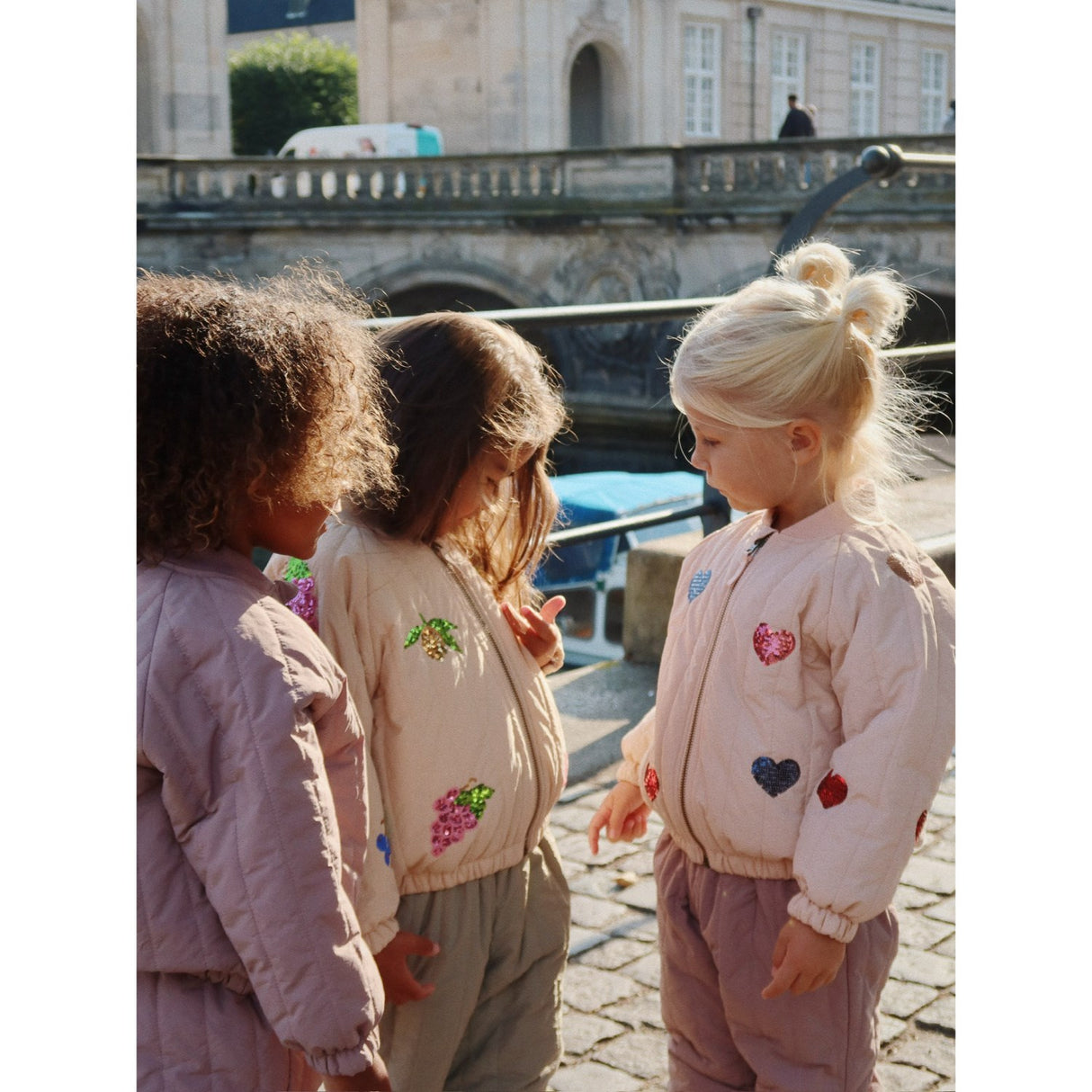 Konges Sløjd Twilight Mauve Juno Paljet Bomber Jacka