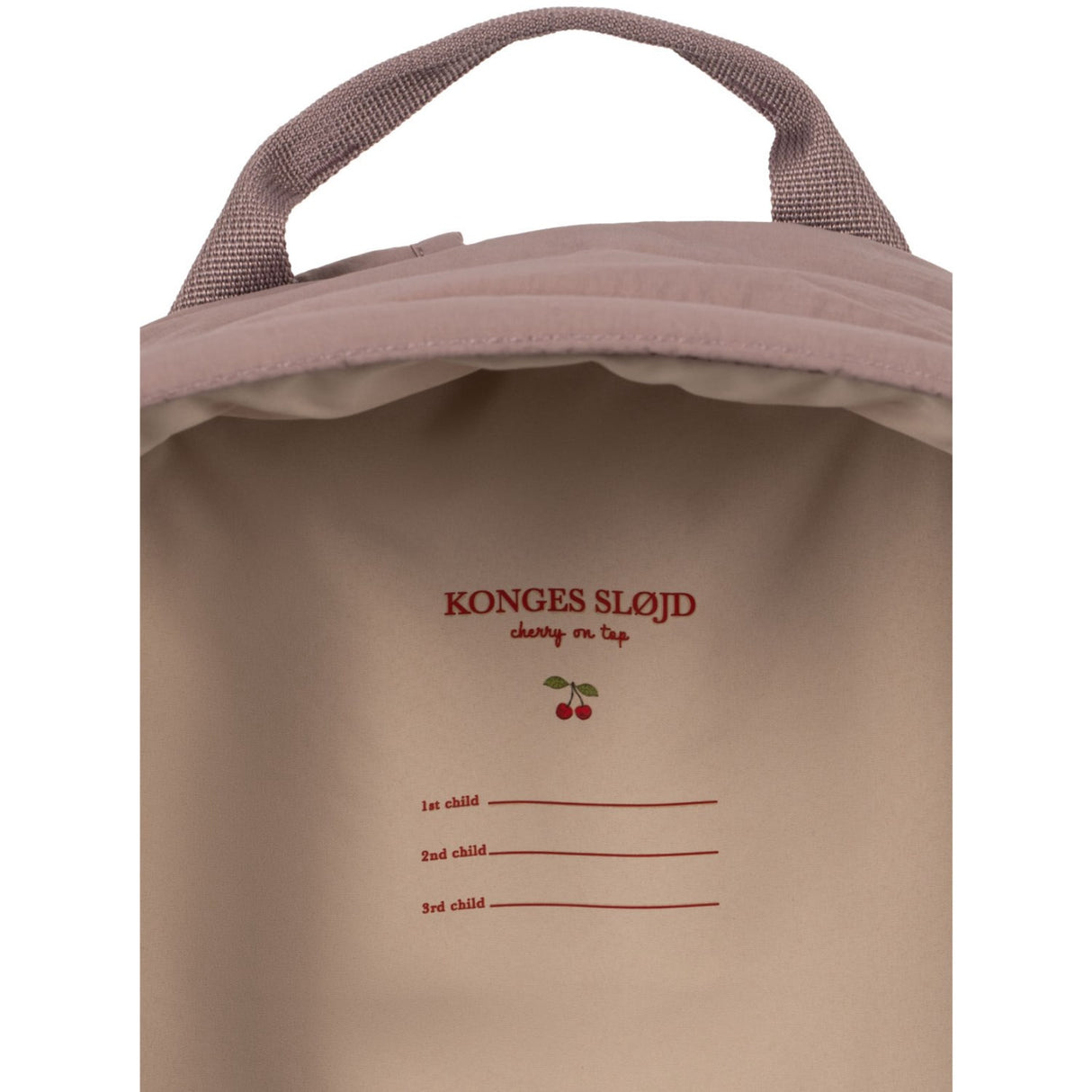 Konges Sløjd Twilight Mauve Juno Quiltad Ryggsäck Midi