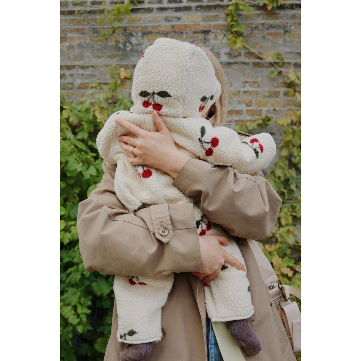 Konges Sløjd Ma Grande Cerise Jody Nallebjörn Onesie Grs