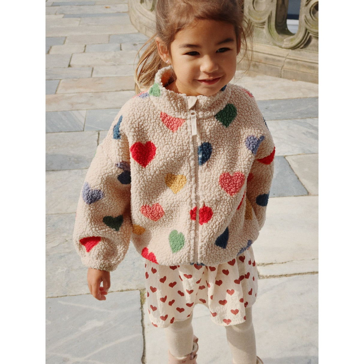 Konges Sløjd Bon Coeur Coloré Jody Nallebjörn Jacka Grs