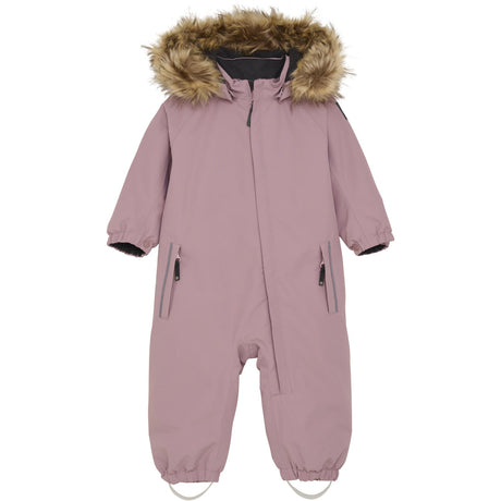 Color Kids Woodrose Baby Coverall W. Fake Päls