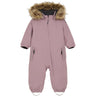 Color Kids Woodrose Baby Coverall W. Fake Päls
