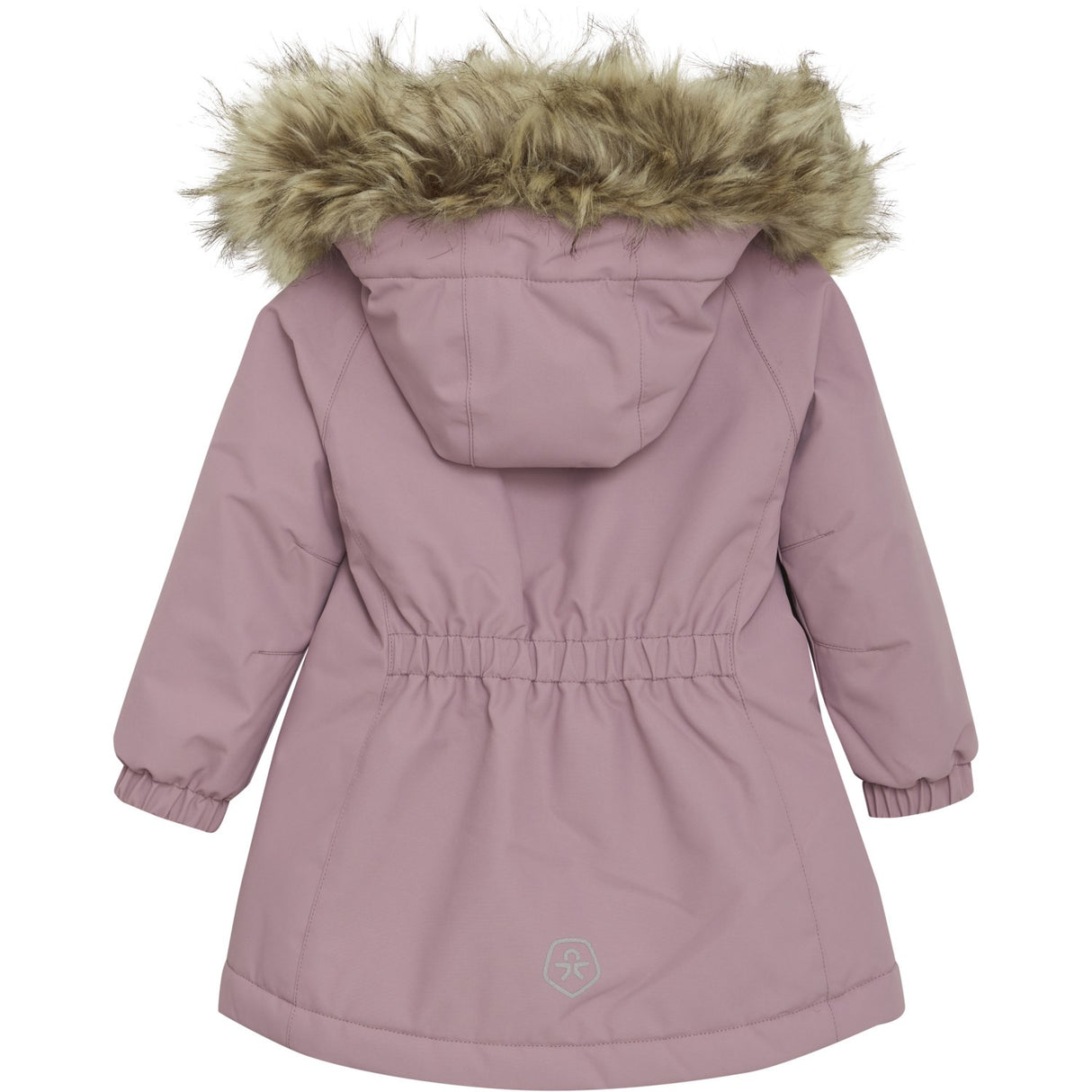 Color Kids Woodrose Baby Parka W. Fake Päls
