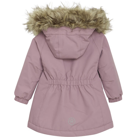 Color Kids Woodrose Baby Parka W. Fake Päls