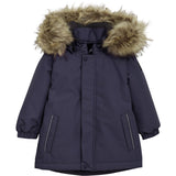 Color Kids Graystone Baby Parka W. Fake Päls