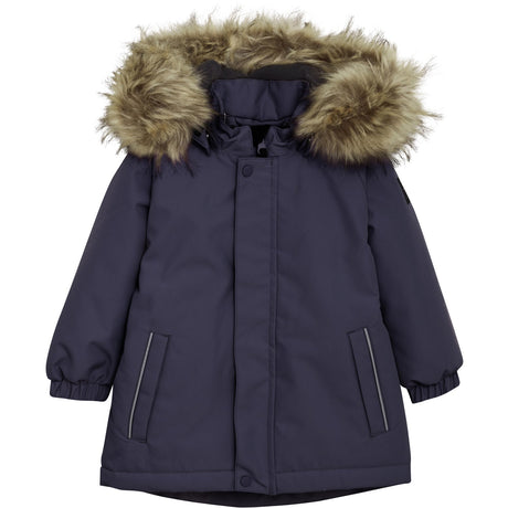 Color Kids Graystone Baby Parka W. Fake Päls