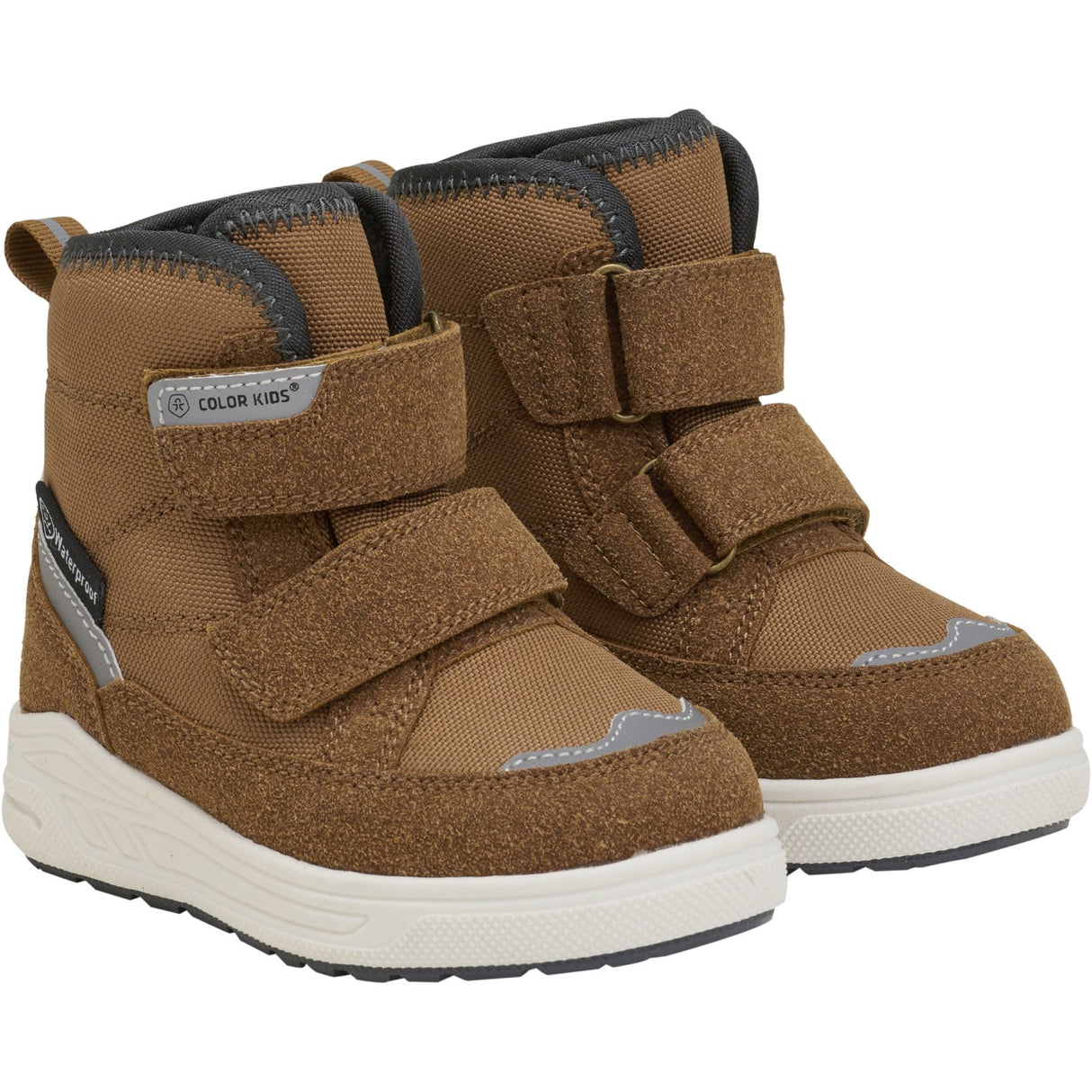 Color Kids Nuthatch Stövlar W. Kardborreband Waterproof