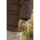 Konges Sløjd Lemon/Stripe 2 Pack Filla Handskar