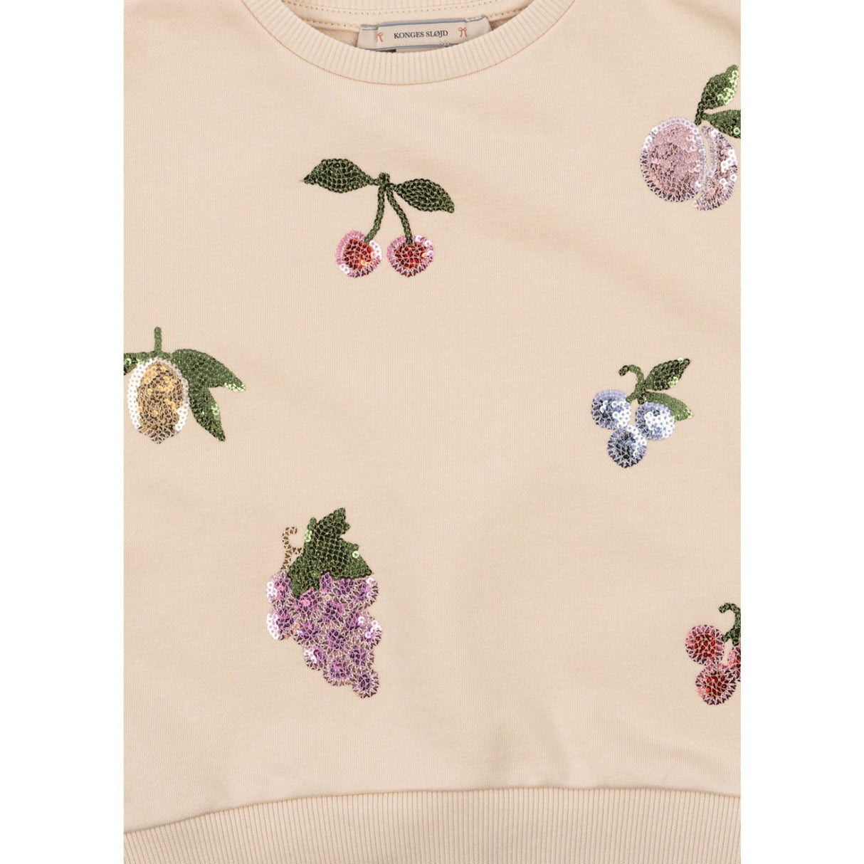 Konges Sløjd Brazillian Sand Lou Paljet Sweat Skjorta Ocs