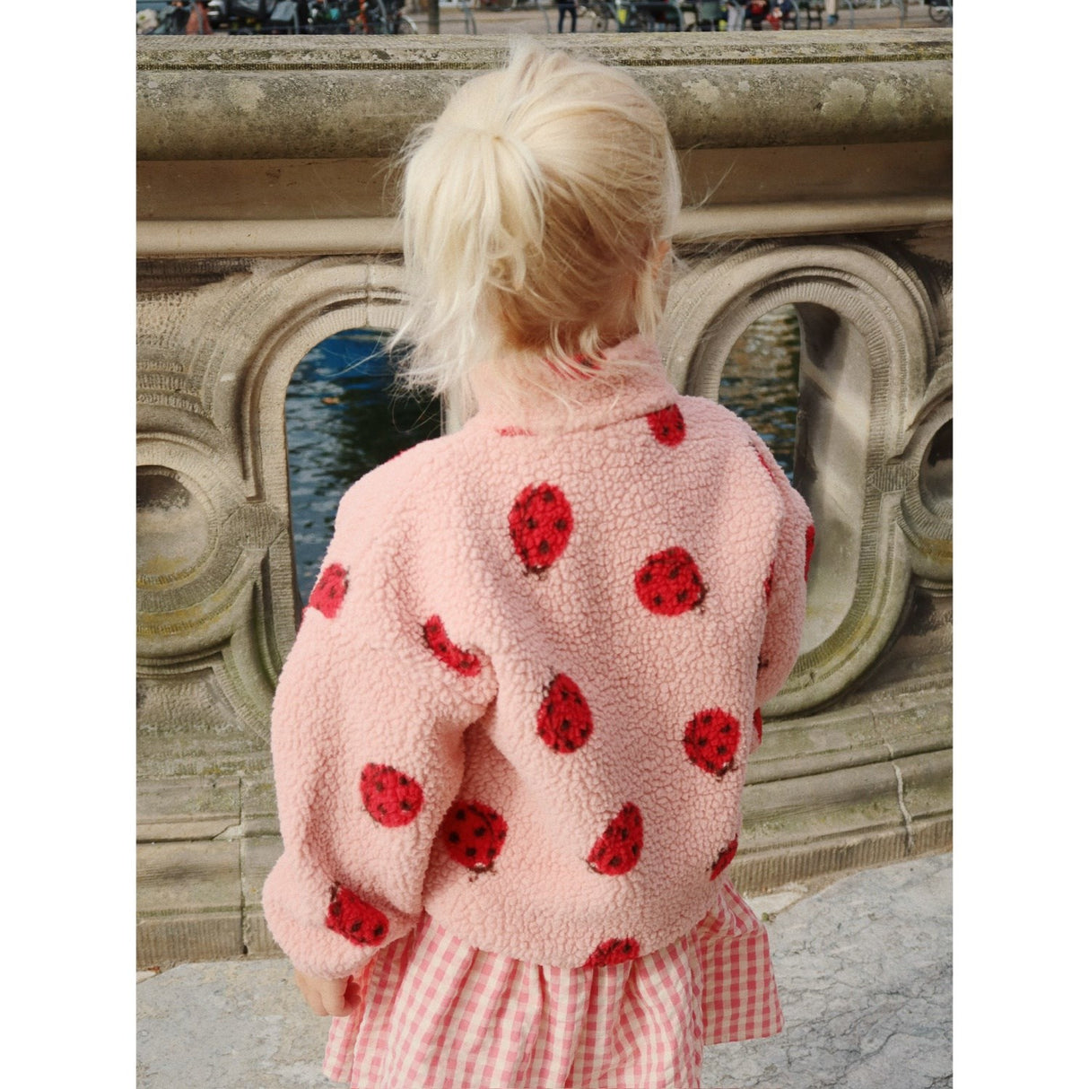 Konges Sløjd Ladybug Pink Jody Nallebjörn Jacka Grs