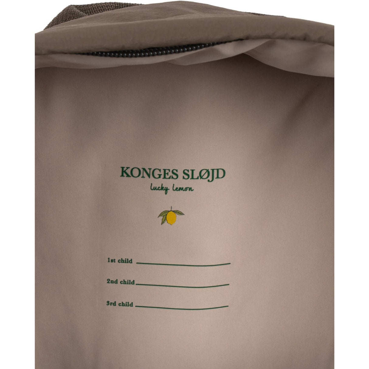 Konges Sløjd Walnut Juno Quiltad Ryggsäck Midi