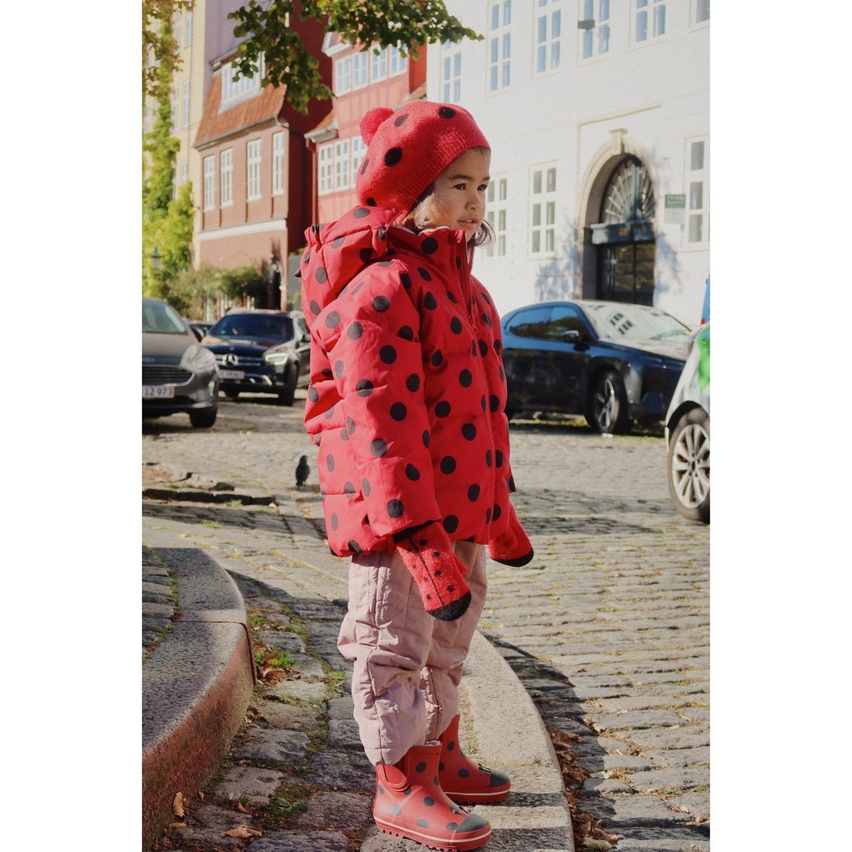 Konges Sløjd Barbados Cherry Ladybug Vantar