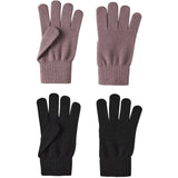 Name It Black Woodrose Nkfmagic Glitter Handskar 2P