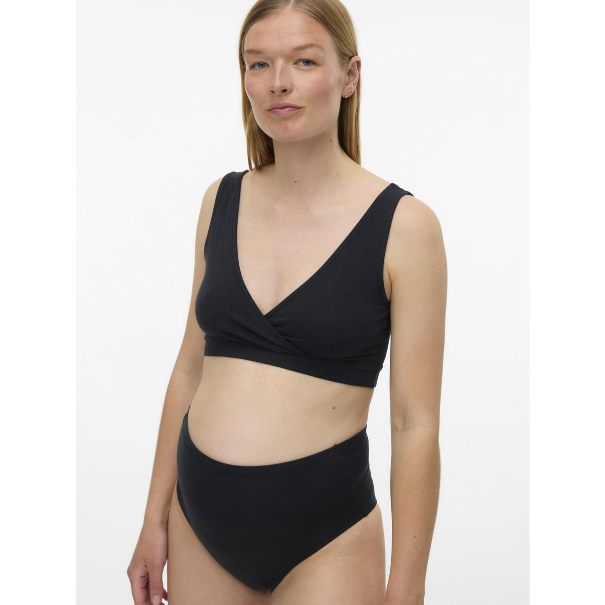 Mama;licious Black Black 3-Pack Mlmelisa Bra 2F 3-Pack