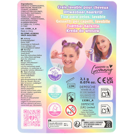Ylvi Purple Hair Chalk