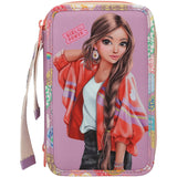 TOPModel Girl Power Triple Pencil Case Med Pendant